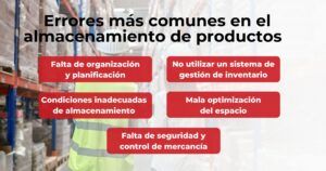 Un inventario desordenado dificulta la localización de productos, genera demoras en los envíos y puede llevar a pérdidas de mercancía. 