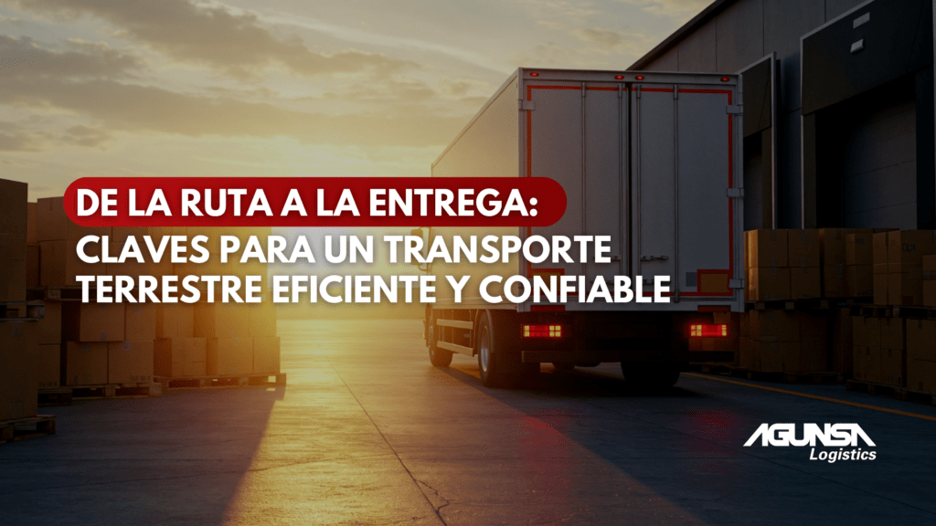 En logística, no basta con mover carga de un punto A a un punto B.