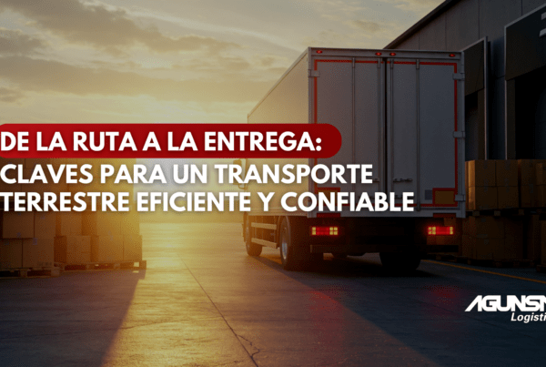 En logística, no basta con mover carga de un punto A a un punto B.