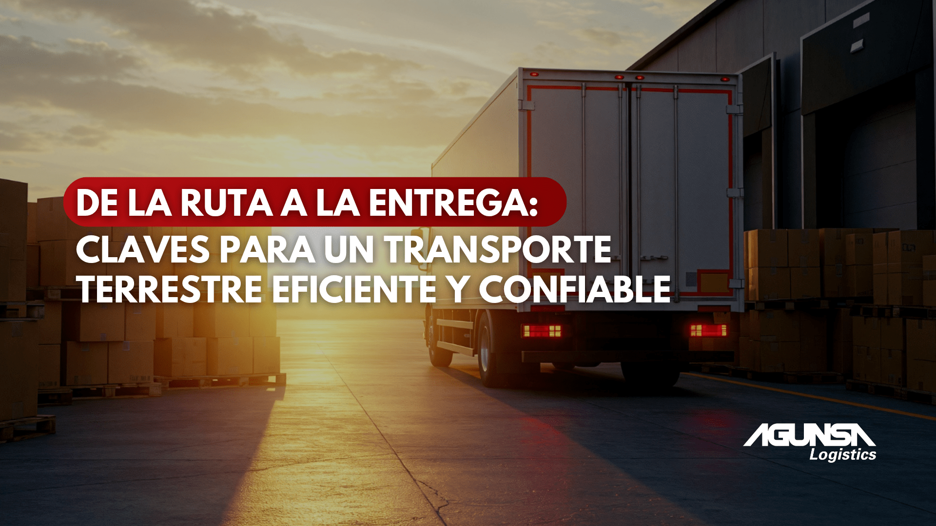 En logística, no basta con mover carga de un punto A a un punto B.