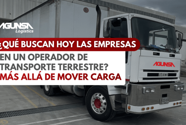 Elegir un operador de transporte terrestre ya no depende únicamente del precio o de la disponibilidad de vehículos.